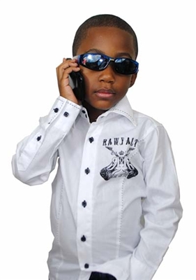 Rawyalty Kids Couture Button Down