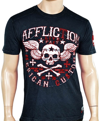 Affliction Men Creeps Tee