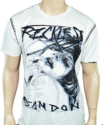 Affliction Men Reckless Abandon Designer Tee
