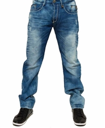 Isaac B Designer Jeans 061 Dark Blue
