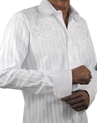 Mondo Jeans 1208 White Dress Shirt