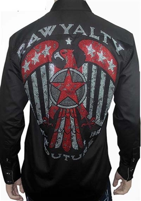 Rawyalty Men Phoenix Star Dress Shirt