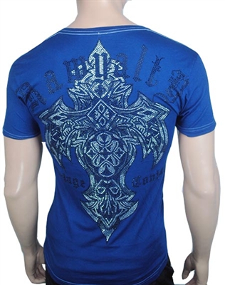 Rawyalty Men Tribal Cross Shirt
