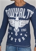 Rawyalty Men Vintage Eagle thermal Shirt