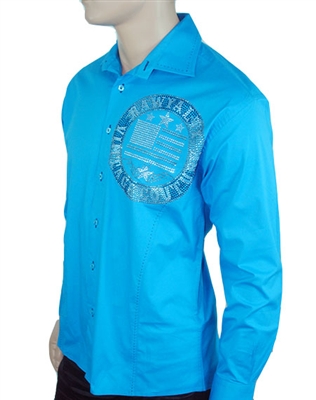 Rawyalty Flag Dress Shirt